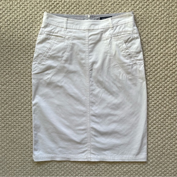 Saint James white cotton skirt - Picture 3 of 16